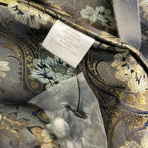 Subscript wool blend military style jacket - Picture 16 of 16